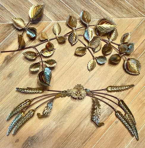 Vintage mcm metal art decor - mcm,