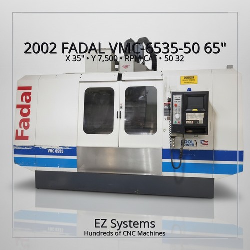 2002 fadal vmc 6535 - 65", x