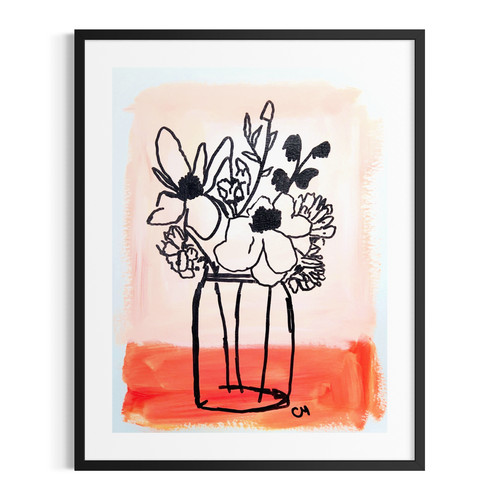 Original botanical 9x12 - original,