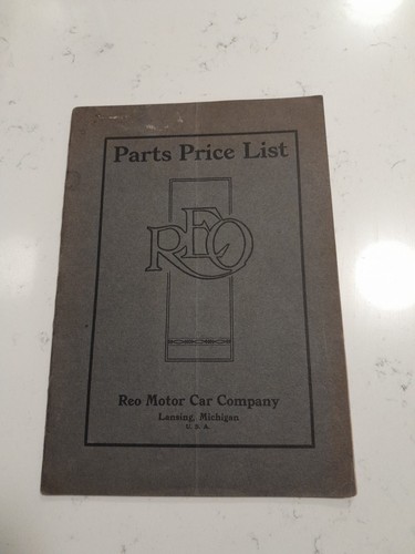 Rare original 1909 reo - rare, motors