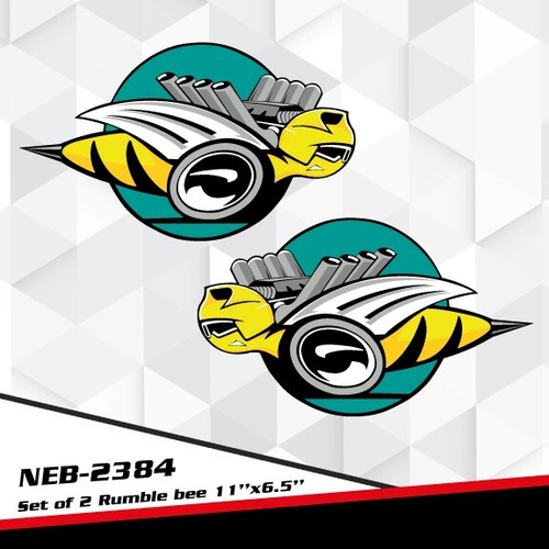 Rumble bee racing - racing, decal