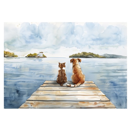 Dog and cat - dog,