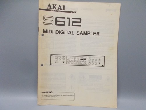 Akai s612 midi digital - akai,
