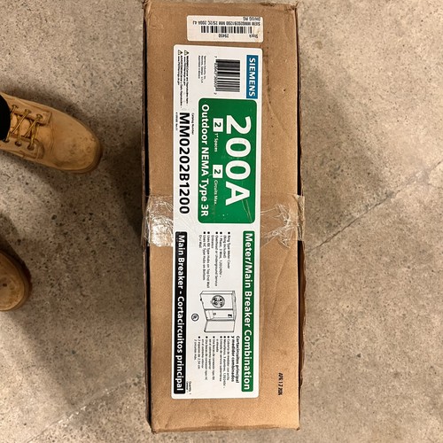 Siemens mm0202b1200 200 amp - siemens, 200-amp