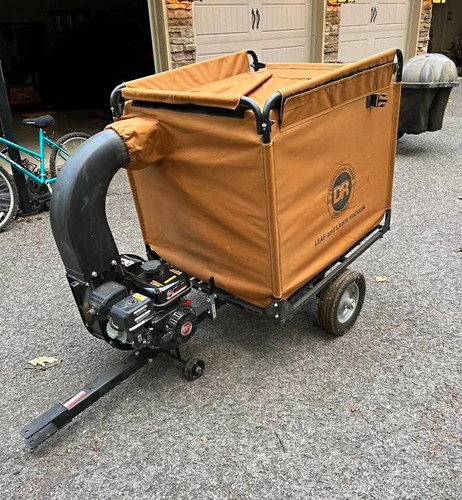 Leaf lawn vacuum - &,