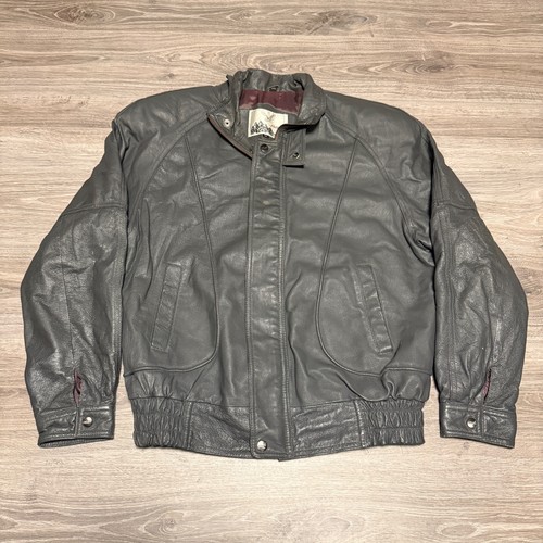 Vintage adler gray leather - vintage,