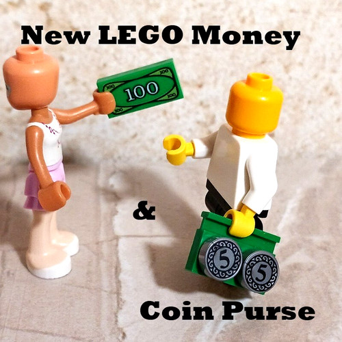 New lego coin purse - lego,