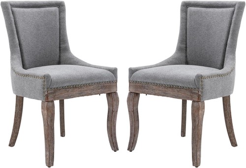 Upholstered fabric high back - fabric,