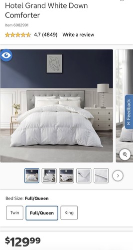 Hotel grand down comforter - hotel,
