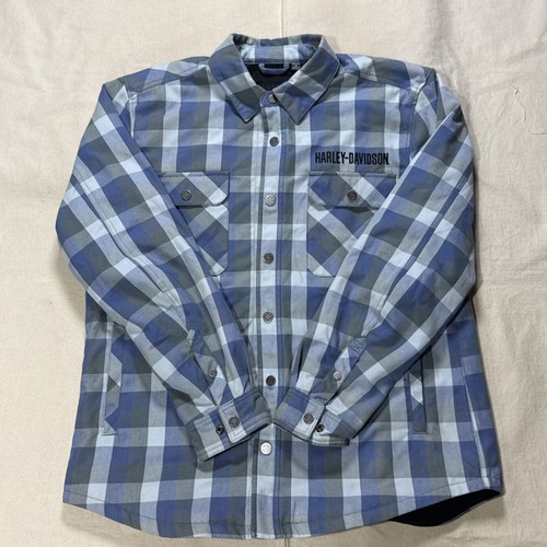 Harley davidson denim full zip - davidson,