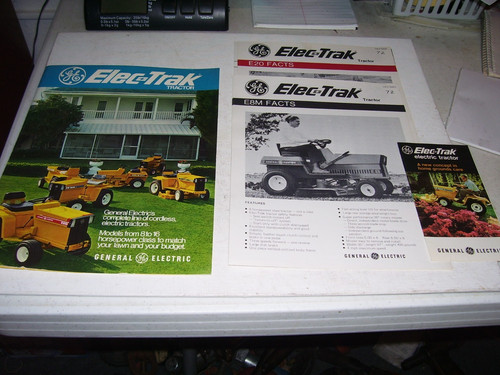 Lot original 1972 ge - of,