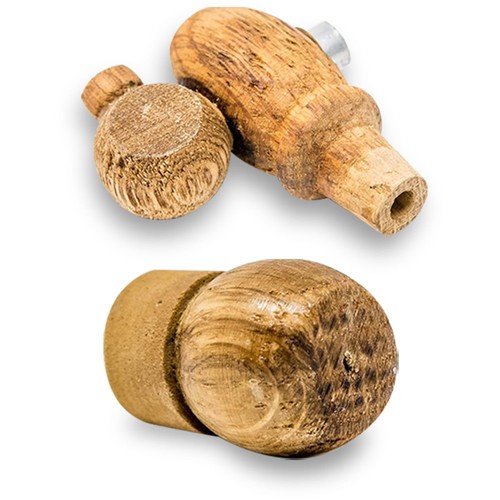 Wooden oak spigot and - wooden,