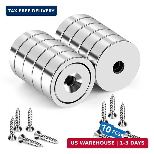 Pack 40lb neodymium magnets - pack,