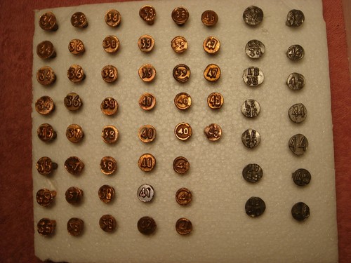 Copper steel round - &,