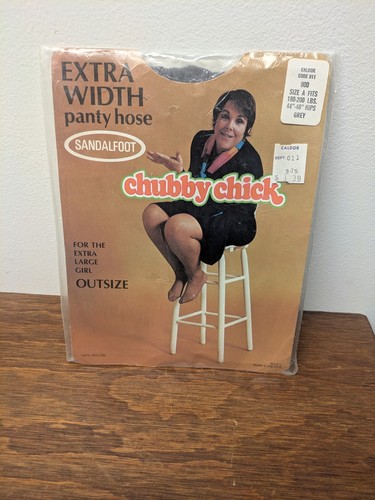 Vintage extra width panty hose - extra,