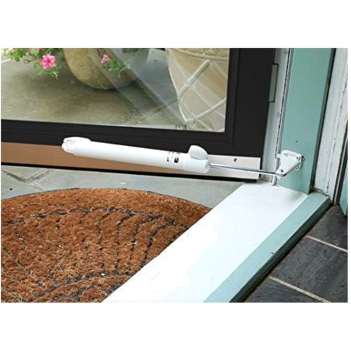 Door closer system for - door,