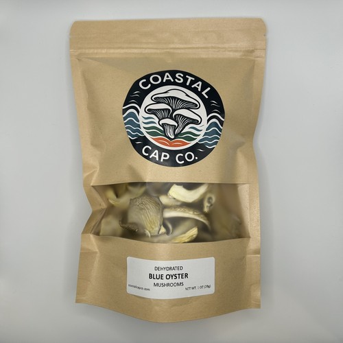 Dried blue oyster mushrooms - dried,