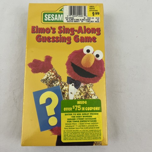 Elmo sing along guessing - elmo's, sing-along