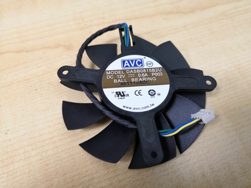 75mm fan evga zotac - 75mm,