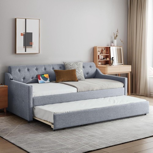 Twin size daybed with - with, up