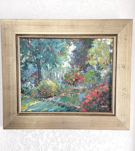 Oil canvas wood framed - oil,