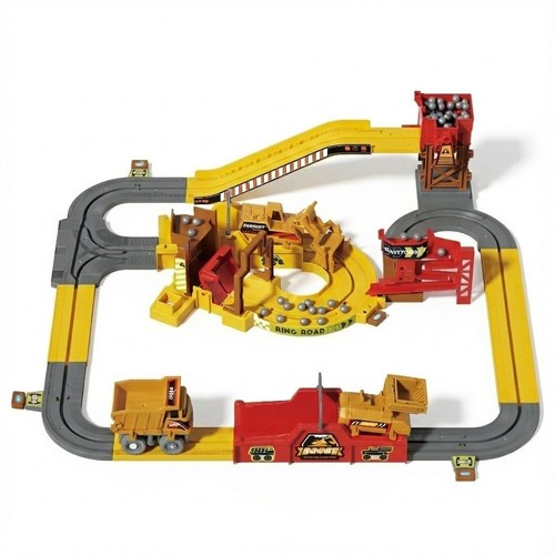 Construction truck track set - construction,