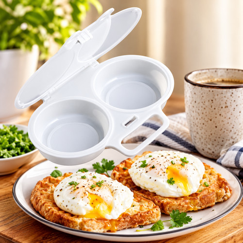 Microwave egg poacher - microwave,