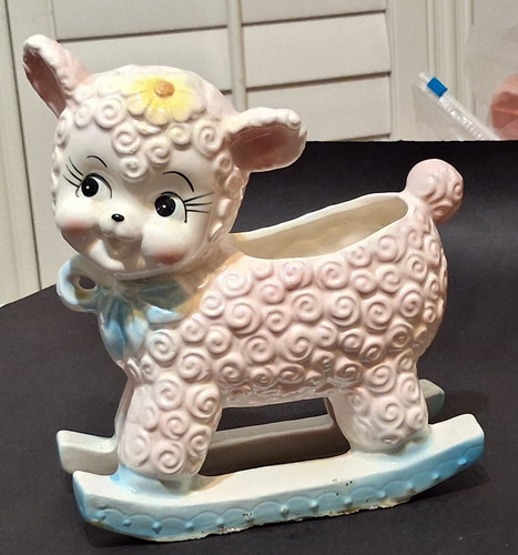 Vintage inarco rocking lamb - rocking,