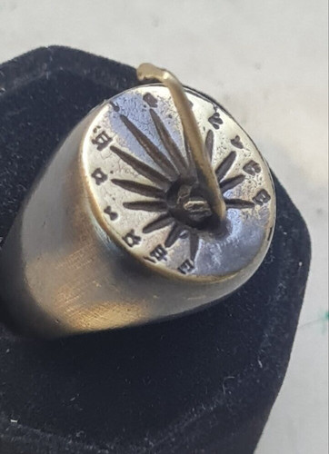 Sundial ring watch clock - clock, sunny