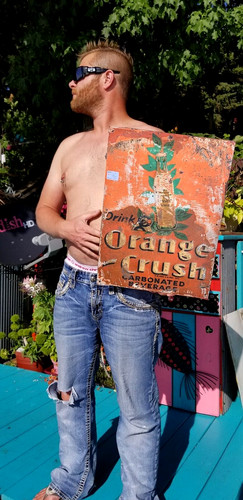Vintage 1938 orange - 1938, soda