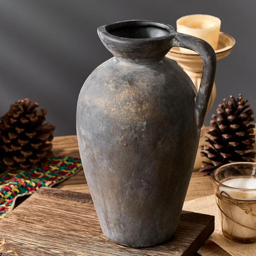 Antique rustic ceramic - rustic, vase