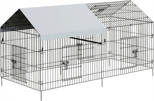 Metal chicken coop - metal, with