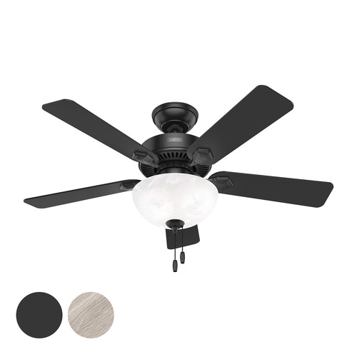 Hunter fan inch matte black - hunter,