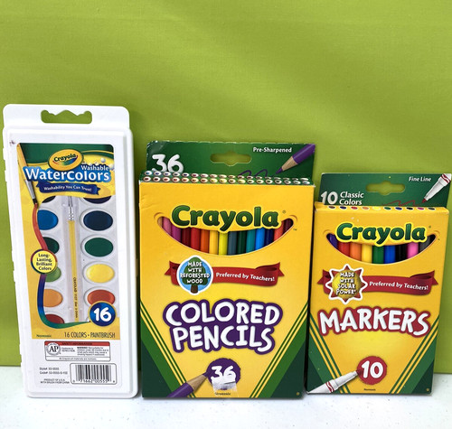 Crayola markers pencils - markers,