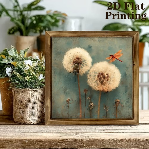 Country farmhouse dandelion - country,