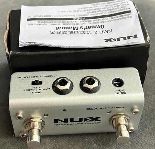 Nux nmp dual footswitch - nux,