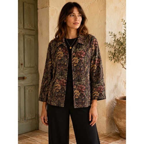 Sarah studio tapestry jacket - b,