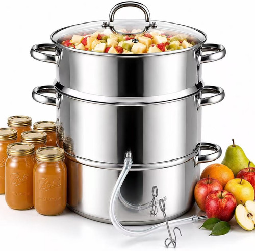 Steam juicer pot - steam, quart