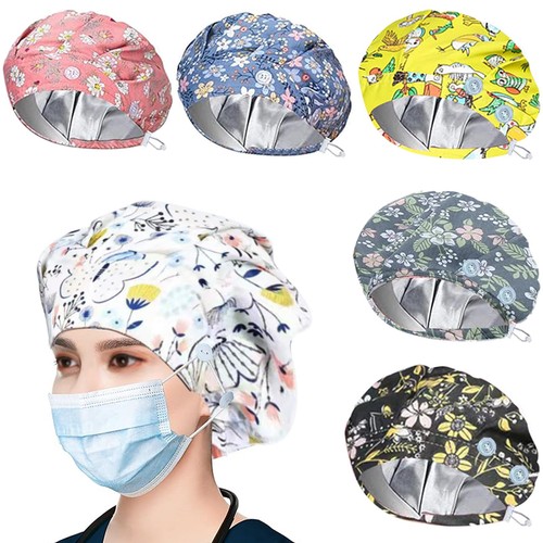 6pcs bouffant scrub caps - scrub,