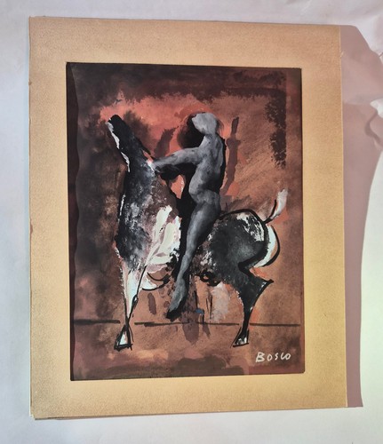 Pierre bosco gouache - gouache, painting