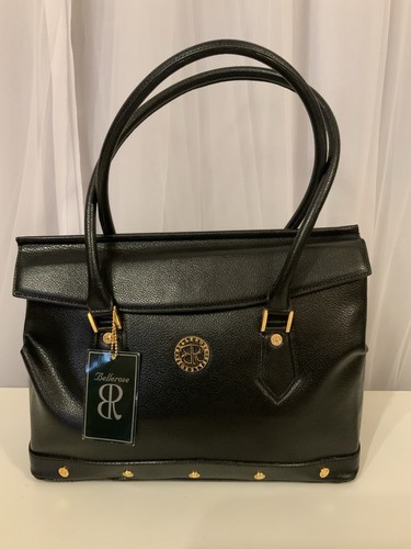 Belle rose black - handbag, purse