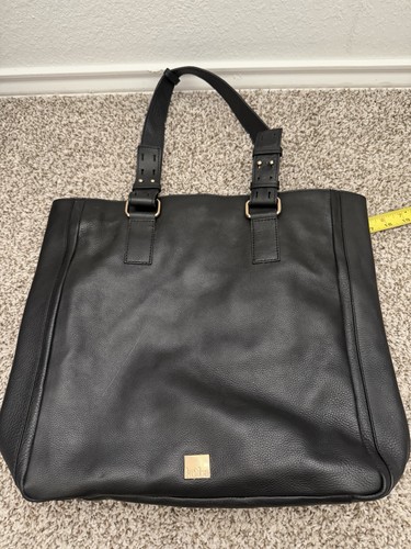 Kooba black leather purse - black,