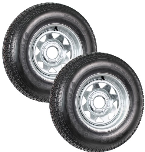 Pack trailer tire galvanized - 2-pack,