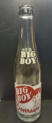 Big boy painted label soda - boy,
