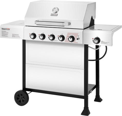 Propane gas grill - propane, 5-burner