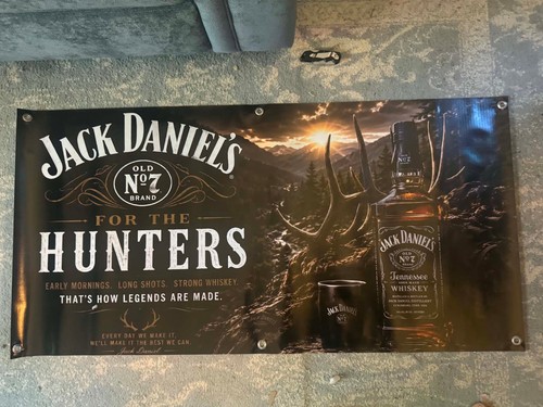 Jack daniel hunters banner - jack, daniel’s