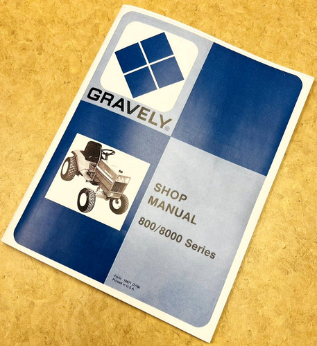 Gravely 8000 8102 8122 8123