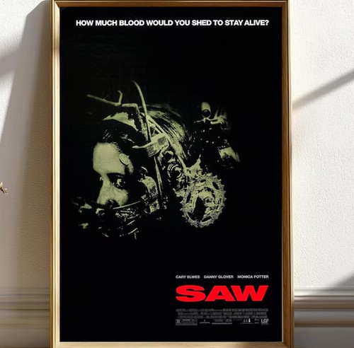 Saw movie poster - movie,