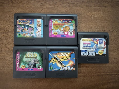 Sega game gear lot - gear, 5