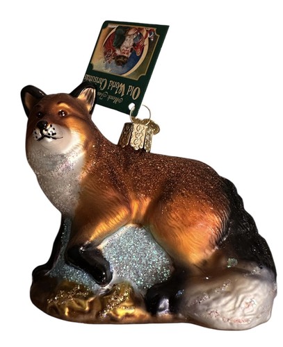 Old world christmas red - christmas, fox